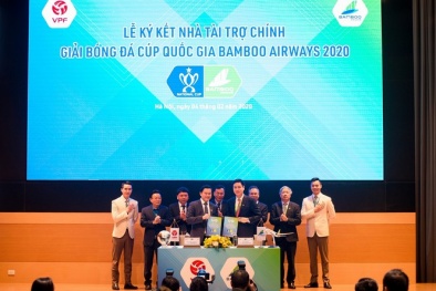 Bamboo Airways là nhà tài trợ chính Giải Cúp Quốc gia Bamboo Airways 2020
