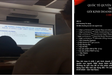 Cảnh báo kinh doanh đa cấp trái phép của tổ chức Jeunesse Global