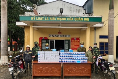 Chặn vận chuyển khẩu trang y tế qua đường mòn sang Trung Quốc bán kiếm lời
