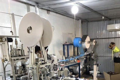 Sản xuất 1.500 khẩu trang y tế không đúng tiêu chuẩn