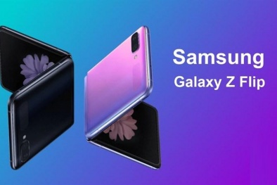 Chiêm ngưỡng vẻ đẹp của Galaxy Z Flip, giá khoảng 32 triệu đồng