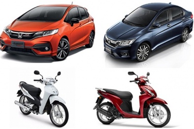 Honda bán 244.594 xe máy, gần 2.000 ô tô trong tháng 1/2020