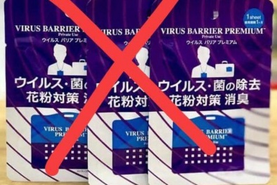 Cẩn trọng với những chiếc thẻ chống virus, diệt khuẩn được bày bán rầm rộ hiện nay