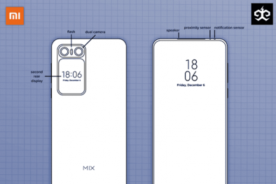 Xiaomi Mi MIX 2020 thiết kế độc đáo có 2 màn hình