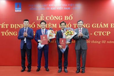  2 Phó Tổng Giám đốc vừa được bổ nhiệm của PV GAS là ai?