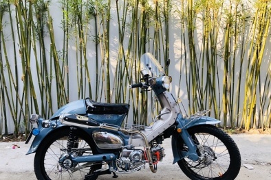 Chiếc Honda Super Cub 1968 này có gì đặc biệt mà được rao bán 100 triệu đồng?