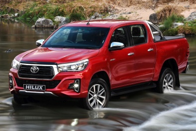 Thu hồi ô tô Toyota Hilux để khắc phục lỗi ống nhiên liệu