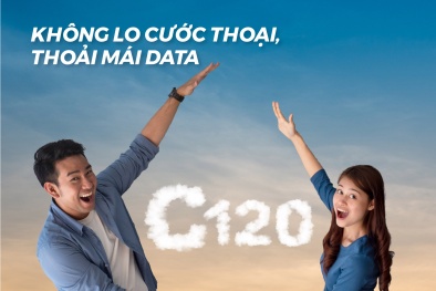 MobiFone: Gói cước C120 gọi điện thỏa thích, 'lướt' net thả ga