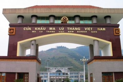 Thông quan hàng hóa tại cửa khẩu Ma Lù Thàng tỉnh Lai Châu từ ngày 27/2