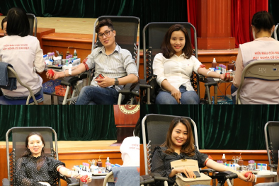 Cán bộ, người lao động Bộ KH&CN cùng chung tay hiến máu cứu người