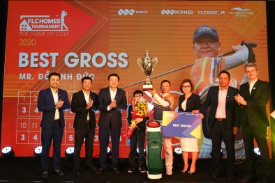 Golfer Đỗ Anh Đức bảo vệ thành công chức vô địch FLCHomes Tournament 2020