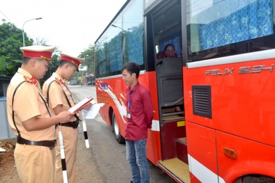 Tăng cường kiểm tra, xử lý xe vận chuyển hành khách vi phạm 