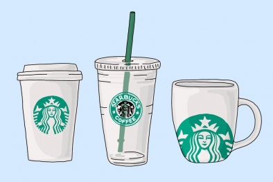 Starbucks cấm sử dụng cốc dùng nhiều lần