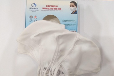 Dệt Kim Đông Xuân sẽ đưa ra thị trường 5 - 7 triệu chiếc khẩu trang kháng nước kháng khuẩn