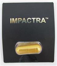 Sản phẩm thực phẩm bảo vệ sức khỏe Impactra có chứa sildenafil, tadalafil và chloropretadalafil