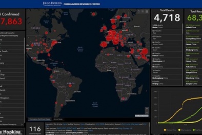 Cảnh báo phần mềm độc hại ẩn dưới dạng bản đồ số theo dõi COVID-19