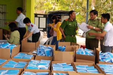 Xử phạt 70 triệu đồng đối với hành vi sản xuất khẩu trang y tế ‘chui’