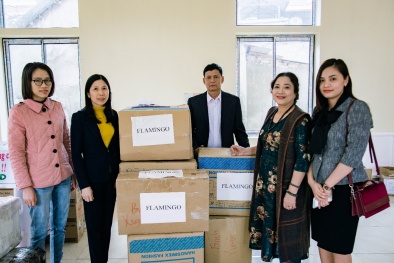 Muôn màu phong trào 'diệt giặc Covid-19' của tập đoàn Flamingo