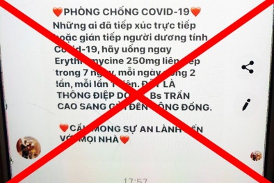 Cơn sốt mua thuốc kháng sinh đặc trị covid- 19