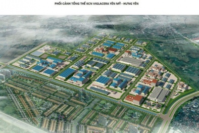 Hưng Yên 'tuýt còi' dự án khu công nghiệp của Viglacera