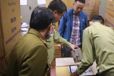 QLTT Hà Nội: Tạm giữ 500.000 chiếc khẩu trang y tế không rõ nguồn gốc