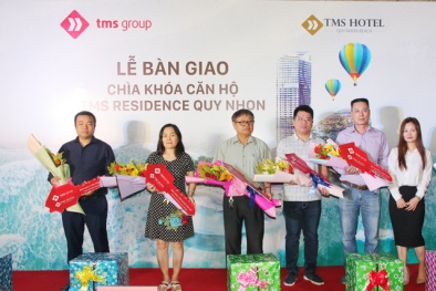 TMS Hotel Quy Nhon Beach bàn giao chìa khóa những căn hộ đầu tiên cho khách hàng