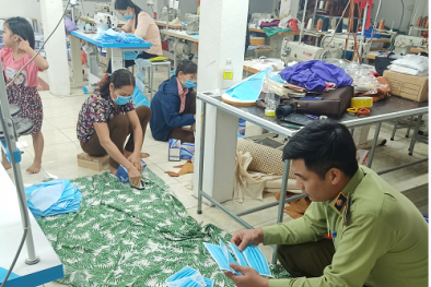 Xử lý 28 đối tượng vi phạm về kinh doanh khẩu trang y tế