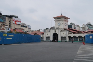 Cảnh tượng đìu hiu chưa từng thấy tại khu chợ sầm uất nhất Sài thành