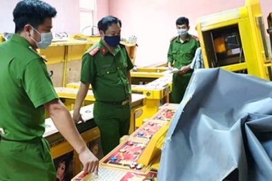 Phát hiện gần 40 máy trò chơi bắn cá không rõ nguồn gốc xuất xứ
