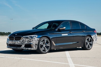 BMW 5 Series mới trang bị lưới tản nhiệt khác biệt