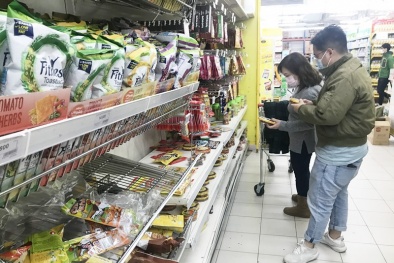 Nguồn cung thực phẩm về Hà Nội rất dồi dào 