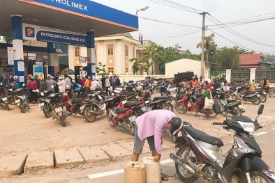 Xử lý nghiêm cây xăng găm hàng, 'đội giá'