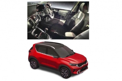 Ô tô SUV đẹp long lanh giá 288 triệu đồng của Kia lộ nội thất sang trọng