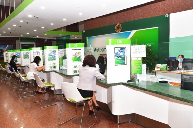 Vietcombank duy trì hoạt động liên tục hỗ trợ khách hàng ảnh hưởng bởi Covid-19