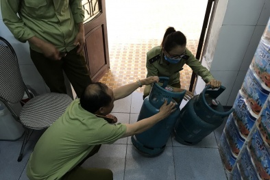 Xử phạt 25 triệu đồng cơ sở kinh doanh chai LPG hết hạn kiểm định
