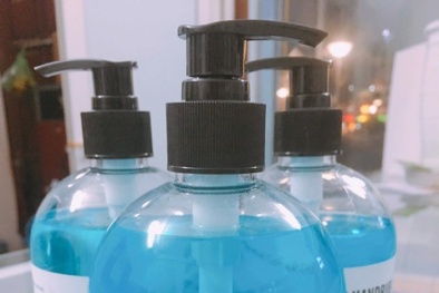 Dung dịch rửa tay khô do Công ty dược mỹ phẩm Butter-C sản xuất không đạt chất lượng