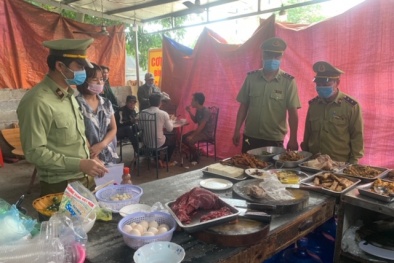 Cố tình kinh doanh ăn uống trong những ngày giãn cách xã hội, cơ sở bị xử lý