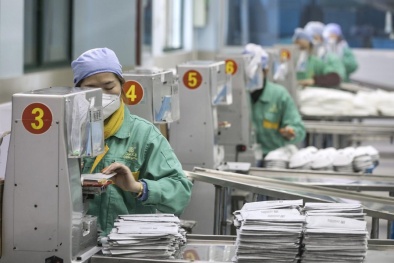 Dịch Covid-19 khiến ngành sản xuất khẩu trang toàn cầu tăng trưởng mạnh mẽ 
