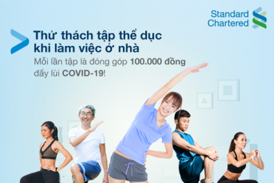 Phát động “Thử thách tập luyện khi làm việc tại nhà” gây quỹ phòng chống dịch Covid-19