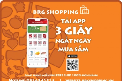 Ứng dụng bán hàng trực tuyến BRG Shopping đáp ứng xu hướng tiêu dùng thông minh 