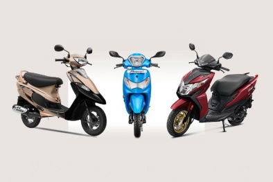 5 chiếc xe tay ga vừa đẹp long lanh vừa ‘siêu’ rẻ chỉ từ hơn 16 triệu đồng