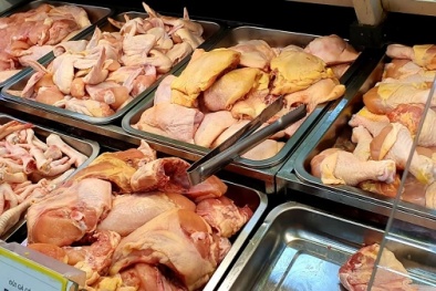 Giá thịt gà công nghiệp giảm mạnh, chỉ 20.000 đồng/kg