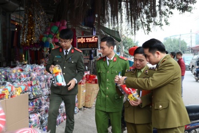 Xử lý 8 vụ buôn bán hàng hóa giả mạo nhãn hiệu tại Vĩnh Phúc