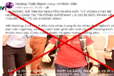 Cảnh giác với những thông tin giả mạo VTV trên mạng xã hội 