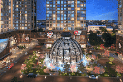 Hinode City: Kiến trúc không gian vượt trội, biểu tượng thịnh vượng vượt thời gian 