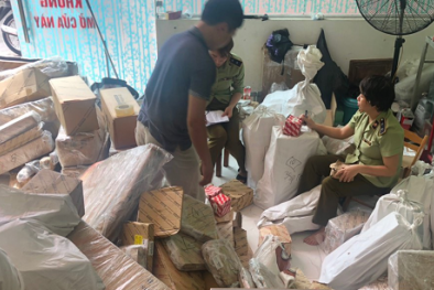 Phát hiện cửa hàng bán phụ tùng ô tô tại Hà Nội có dấu hiệu giả mạo các nhãn hiệu