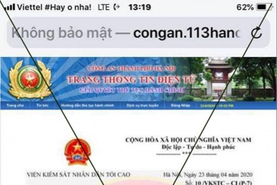 Cảnh giác trước thủ đoạn lừa đảo, giả danh CATP Hà Nội để chiếm đoạt tài sản