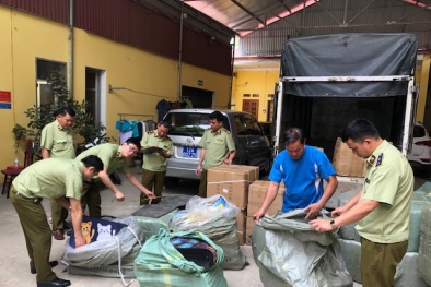 Nhập lậu giấy băng cuộn, hộp màu vẽ sản xuất ngoài Việt Nam