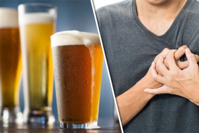 Uống rượu thường xuyên có thể làm rối loạn nhịp tim