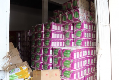Xử lý gần 2.300 bịch giấy vệ sinh xâm phạm nhãn hiệu